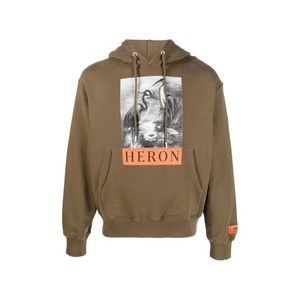 Heron Preston Heron Bw Logo Hoodie - NWT